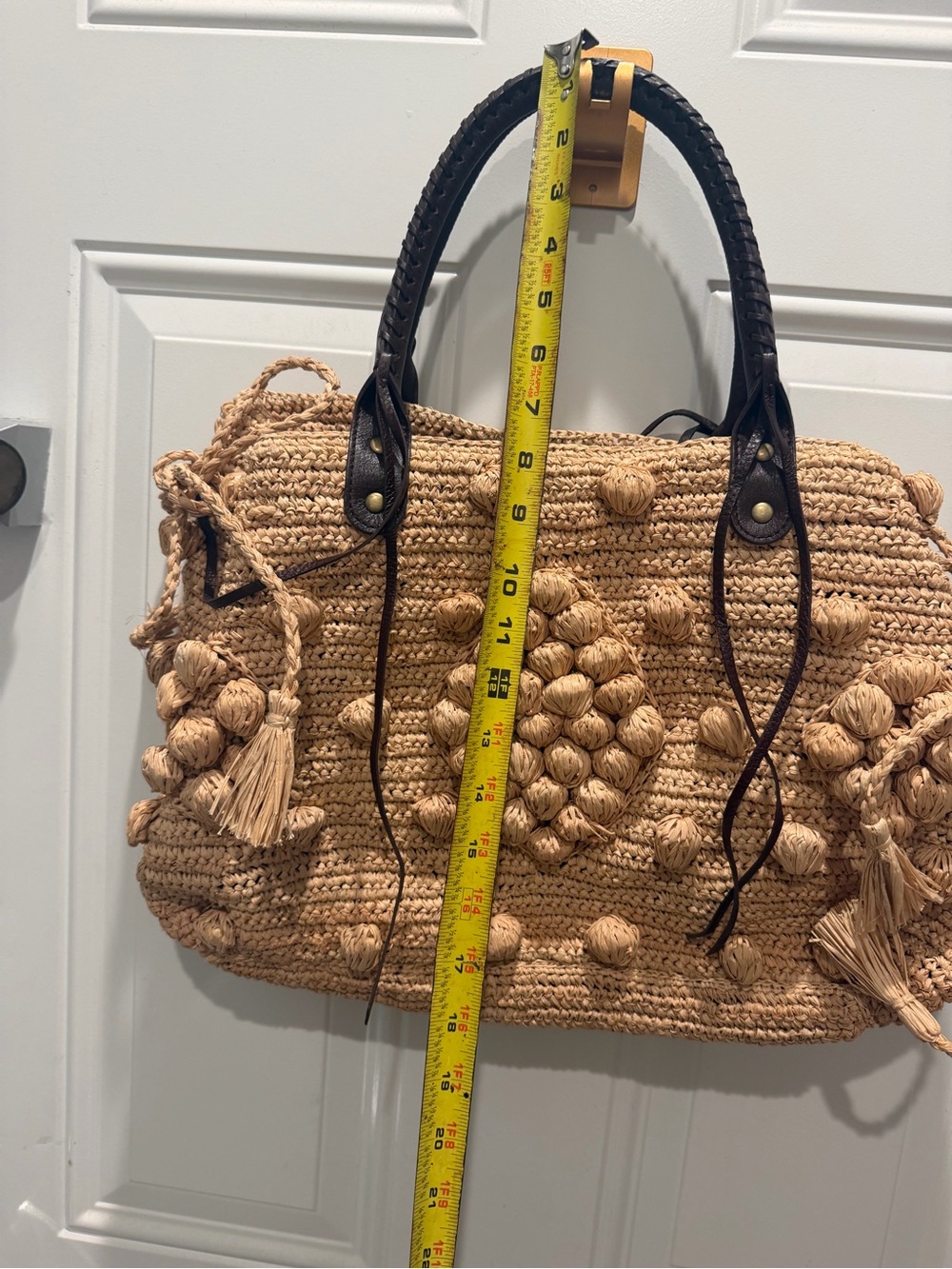 Gérard Darel Raphia Cabas and Ficelle bag - Picture 7 of 9